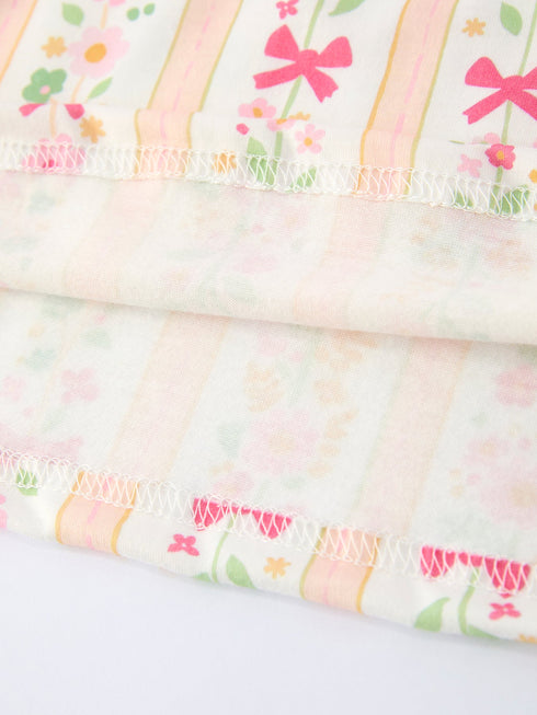 summer-floral-bow-ruffle-girls-dress-Sophia's Style-5