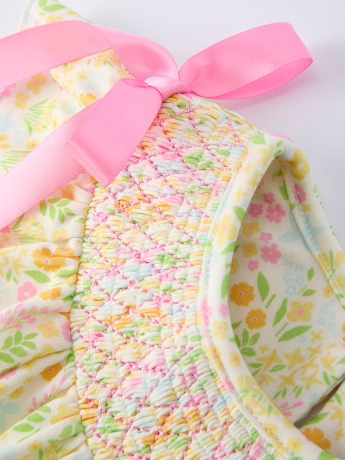 spring-floral-smocked-girl-dress-Sophia's Style-3