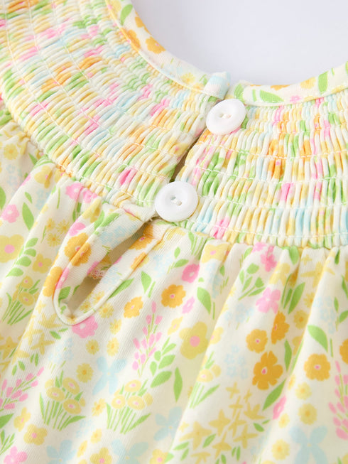 spring-floral-smocked-girl-dress-Sophia's Style-5