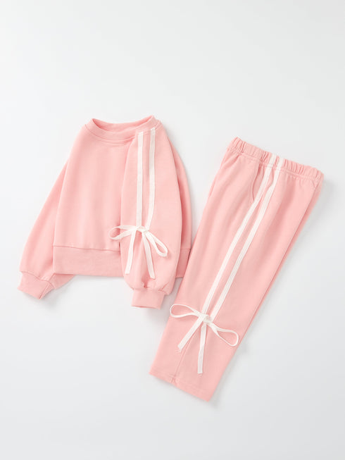 girls-pink-bow-trim-sweatshirt-and-pants-set-sophias-styleOutfit-1