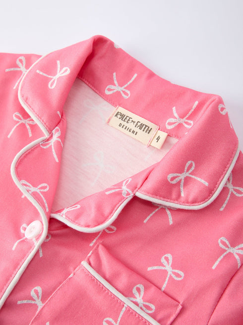 mommy-me-bow-print-ruffle-pajama-set-sophias-style-5