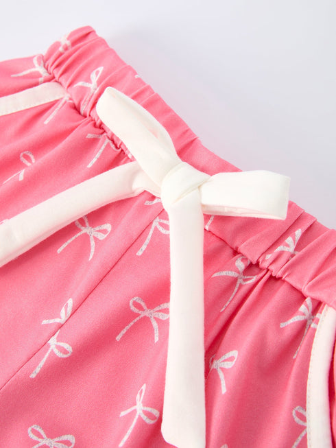 mommy-me-bow-print-ruffle-pajama-set-sophias-style-8