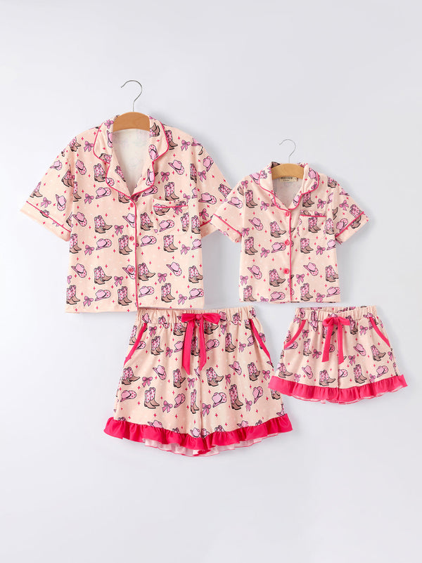mommy-me-western-print-ruffle-pajama-set-sophias-stylePajamas-1
