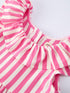 spring-pink-striped-ruffled-girls-dress-with-hat-Sophia's Style-4