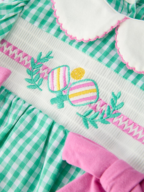 pickle-ball-bow-ruffle-smocked-green-baby-girl-romper-sophias-style-3
