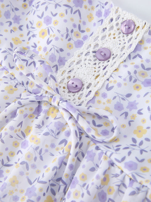 spring-floral-girls-ruffle-bow-spaghetti-strap-dress-Sophia's Style-4