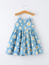 spring-daisy-girls-blue-dress-Sophia's Style-2