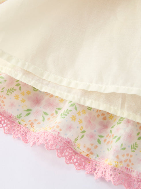 spring-floral-girls-ruffle-dress-with-bow-straw-hat-set-Sophia's Style-7