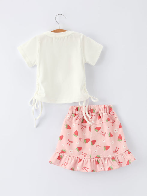 girls-spring-short-sleeved-berry-sweet-printed-top-and-skirt-set-Sophia's Style-2