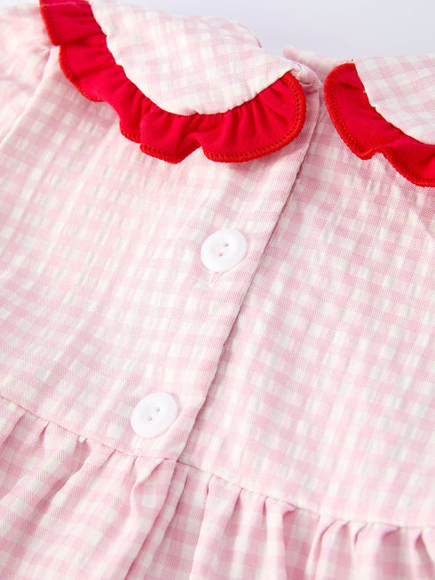 girls-plaid-smocked-strawberry-applique-dress-Sophia's Style-5