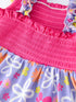 summer-floral-girls-bow-ruffle-smocked-dress-Sophia's Style-5