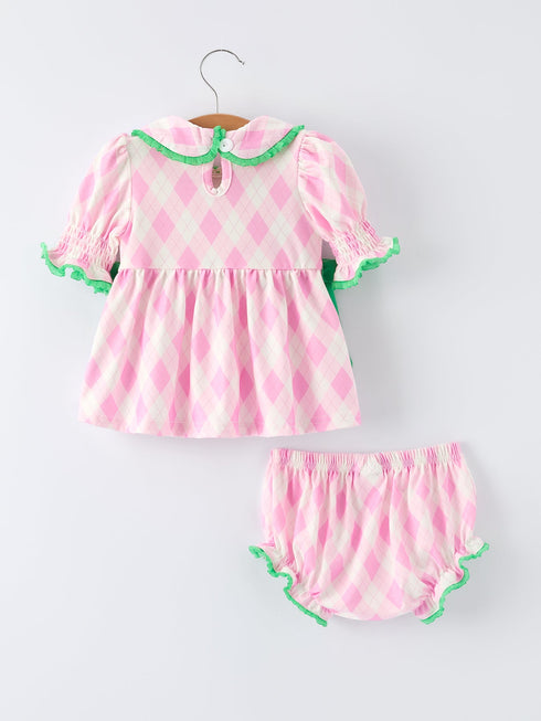 spring-golf-embroidered-baby-girls-smocked-bow-bloomer-set-Sophia's Style-2
