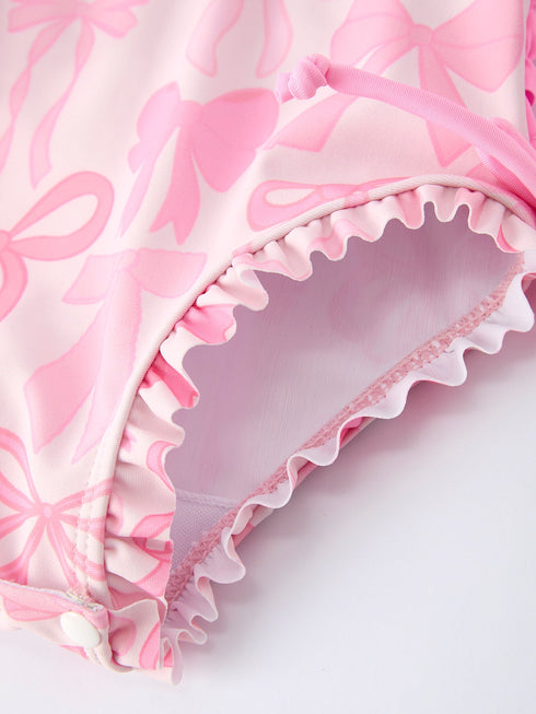 summer-bow-print-girls-long-sleeve-ruffle-one-piece-swimsuit-sophias-style-3