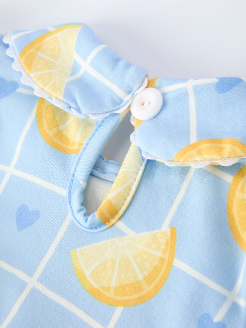 summer-lemon-print-girls-puff-sleeve-bloomer-set-sophias-style-5