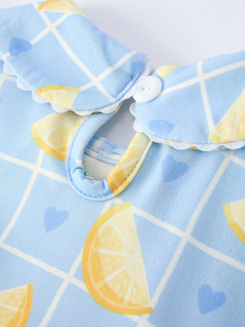 summer-lemon-print-girls-puff-sleeve-dress-sophias-style-5