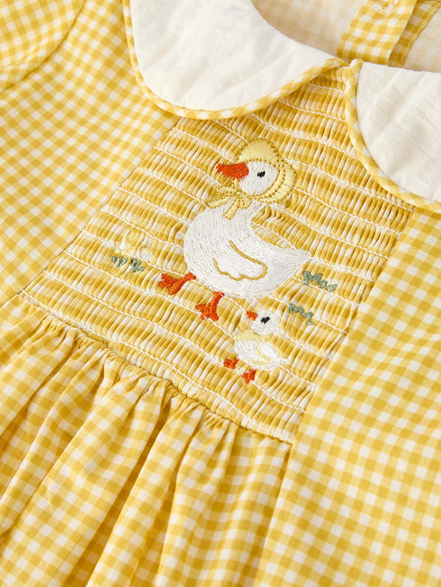yellow-goose-embroidered-smocked-plaid-dress-sophias-style-3
