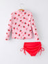 summer-strawberry-print-girls-long-sleeve-swim-set-sophias-style-2