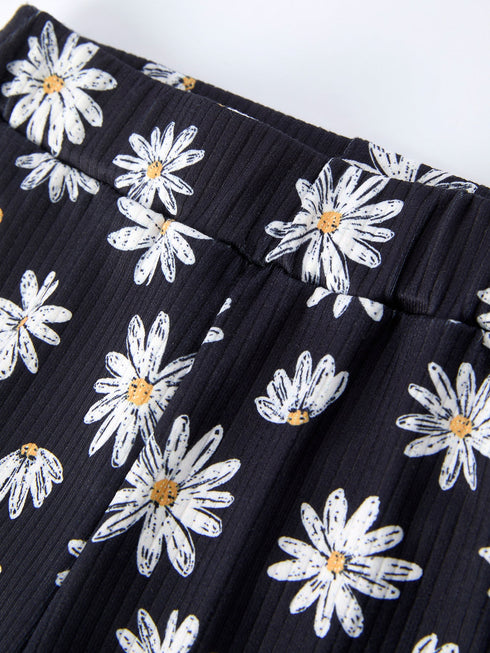 girls-spring-daisy-set-ruched-tie-sleeve-sophias-style-3