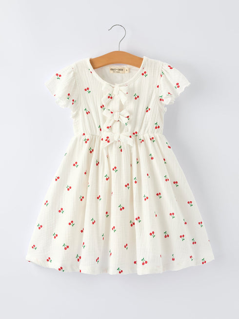 cherry-print-girls-dress-ruffle-sleeves-sophias-styleDress-1