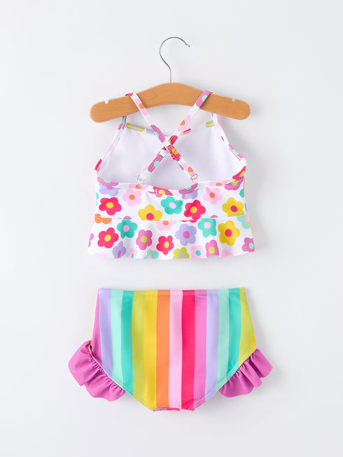 summer-floral-rainbow-girls-two-piece-swimsuit-sophias-style-2