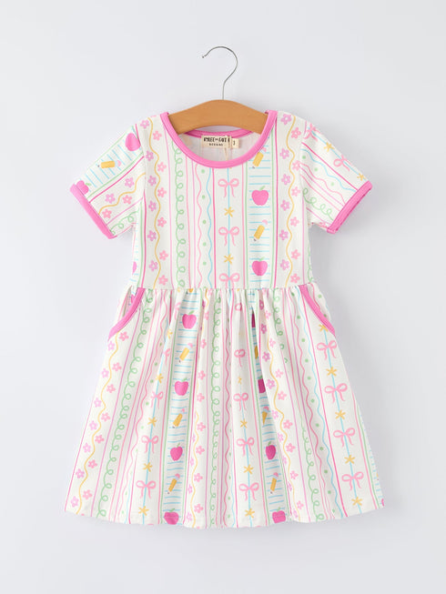 back-to-school-girl-short-sleeve-dress-pocket-detail-sophias-styleDress-1