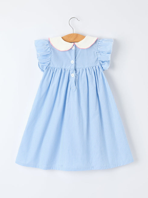 blue-stripe-girl-dress-petal-peter-pan-collar-bow-sophias-style-2