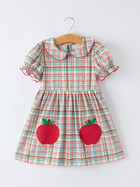 back-to-school-plaid-girls-dress-apple-applique-peter-pan-collar-sophias-styleDress-1