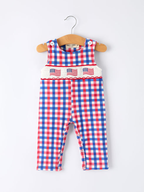 4th-of-july-plaid-flag-baby-boy-romper-sophias-styleRomper-1