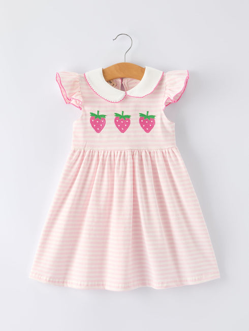 strawberry-girl-dress-ruffle-peter-pan-collar-sophias-styleDress-1
