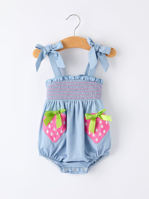 summer-strawberry-smocked-applique-girl-romper-sophias-styleRomper-1