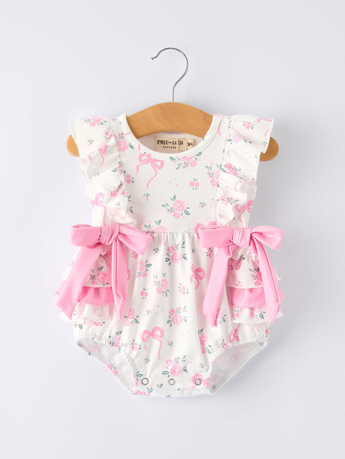 floral-baby-girls-bow-ruffle-romper-sophias-styleRomper-1