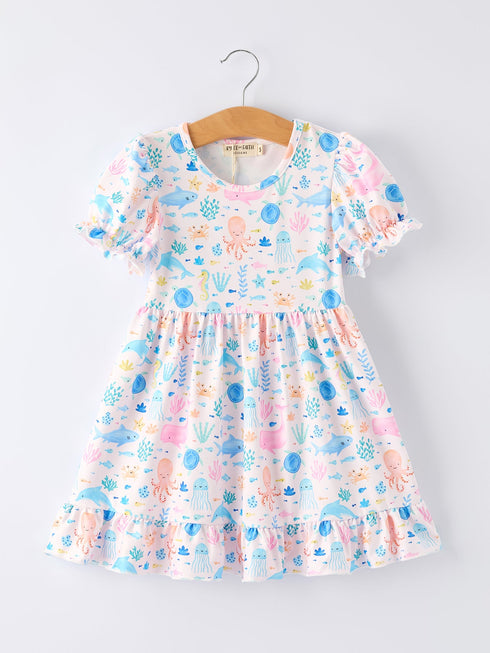 ocean-animal-print-girl-ruffle-dress-sophias-styleDress-1