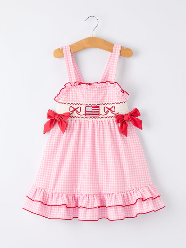 4th-of-july-plaid-girls-dress-bow-ruffle-sophias-styleDress-1