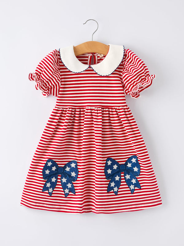 4th-of-july-bow-applique-striped-dress-sophias-styleDress-1