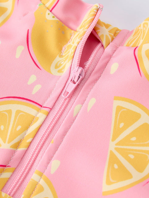 summer-lemon-print-girl-long-sleeve-ruffle-one-piece-swimsuit-sophias-style-4
