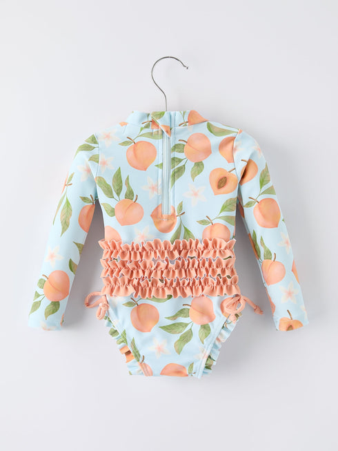 summer-peach-girl-long-sleeve-ruffle-one-piece-swimsuit-sophias-style-2