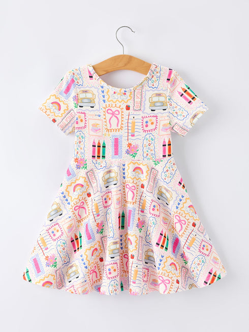 back-to-school-rainbow-print-girls-dress-short-sleeve-sophias-style-2