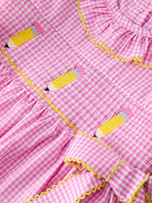 back-to-school-plaid-girls-dress-smocked-puff-sleeve-bow-sophias-style-4