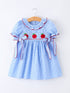 back-to-school-apple-plaid-girls-dress-smocked-puff-sleeve-bow-sophias-styleDress-1