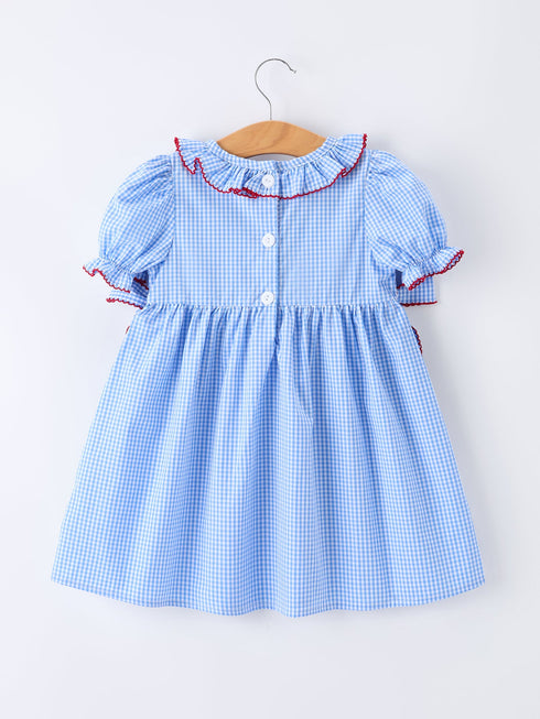 back-to-school-apple-plaid-girls-dress-smocked-puff-sleeve-bow-sophias-style-2