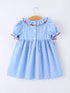 back-to-school-apple-plaid-girls-dress-smocked-puff-sleeve-bow-sophias-style-2