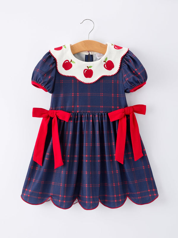back-to-school-apple-plaid-girls-dress-scallop-hem-bow-sophias-styleDress-1