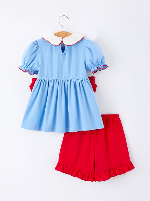 girls-back-to-school-apple-outfit-set-bow-ruffle-petal-collar-sophias-style-2