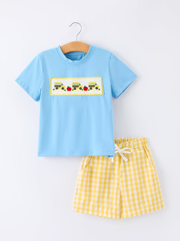 back-to-school-school-bus-boys-set-plaid-shorts-sophias-styleOutfit-1