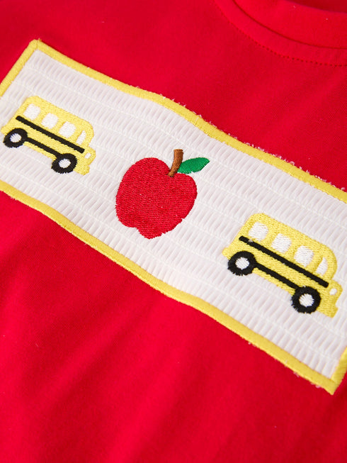 back-to-school-school-bus-boys-set-red-plaid-shorts-sophias-style-5