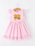 girls-back-to-school-bow-twirl-dress-ruffle-applique-pink-sophias-styleDress-1