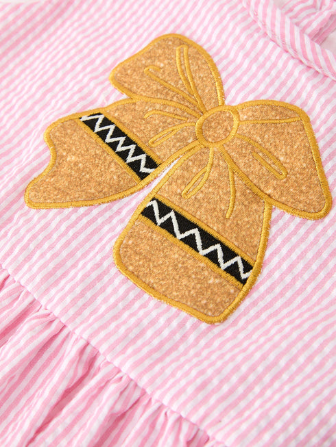 girls-back-to-school-bow-twirl-dress-ruffle-applique-pink-sophias-style-3