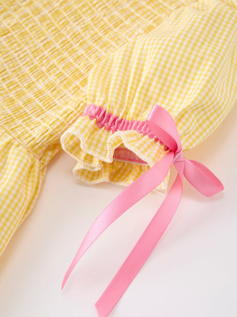 girls-back-to-school-pencil-twirl-yellow-dress-bow-applique-smocked-sophias-style-3
