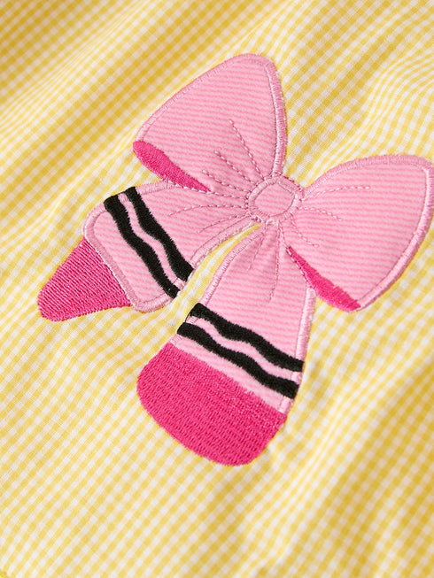 girls-back-to-school-pencil-twirl-yellow-dress-bow-applique-smocked-sophias-style-4