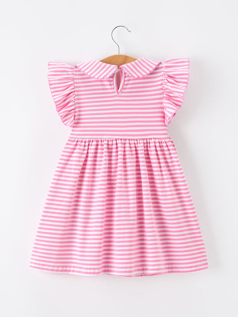 girls-back-to-school-bow-pencil-twirl-dress-ruffle-petal-collar-applique-sophias-style-2